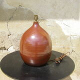 Pied de lampe vintage de Roland Zobel atelier Les Cyclades France