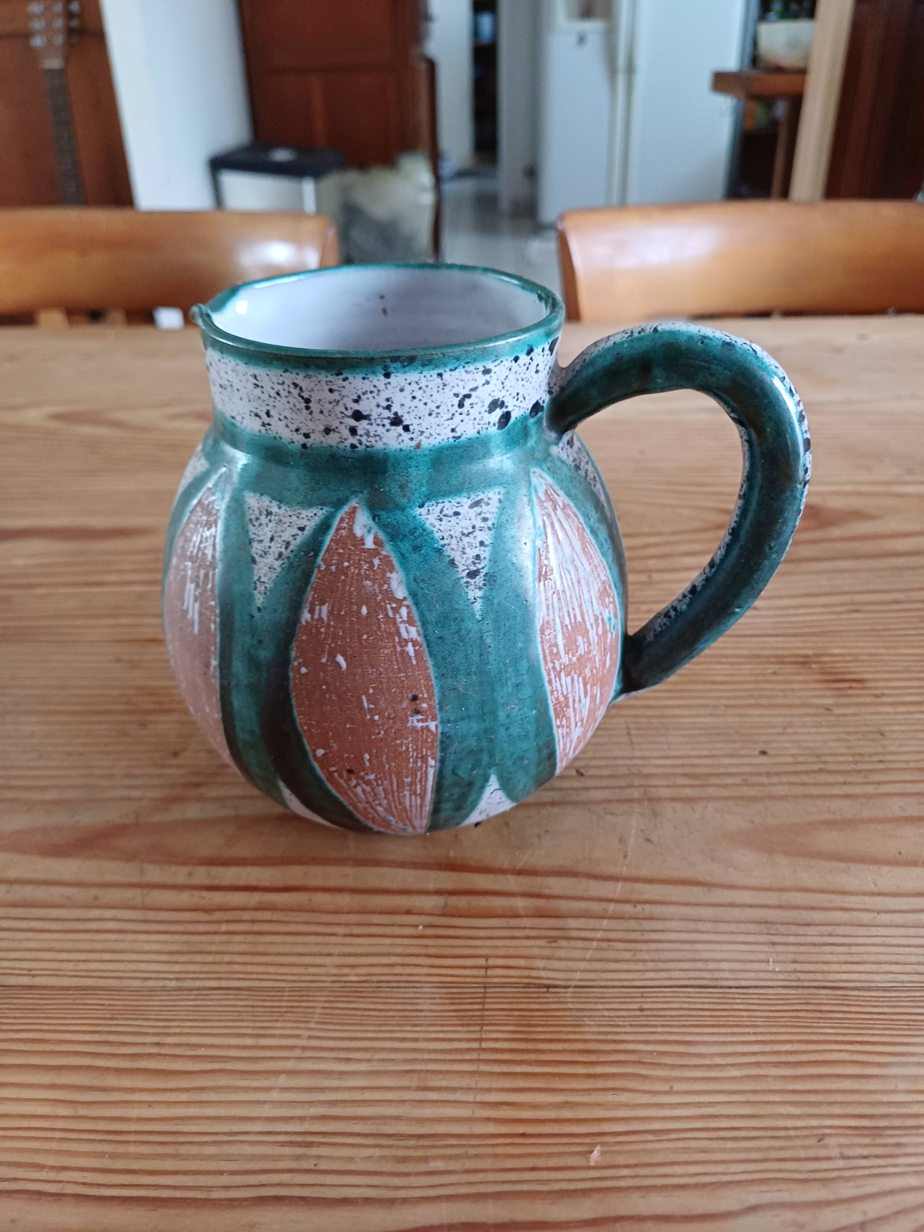 Vintage Vallauris Pitcher by G.VOLTZ