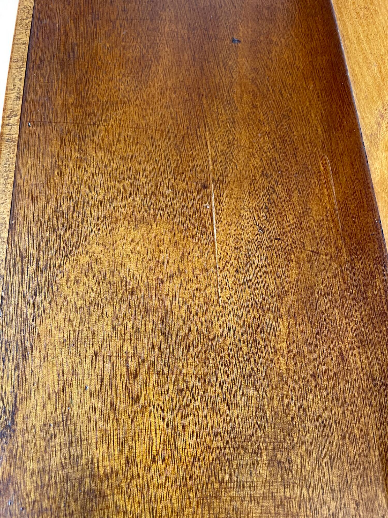 Secrétaire vintage pieds compas en bois