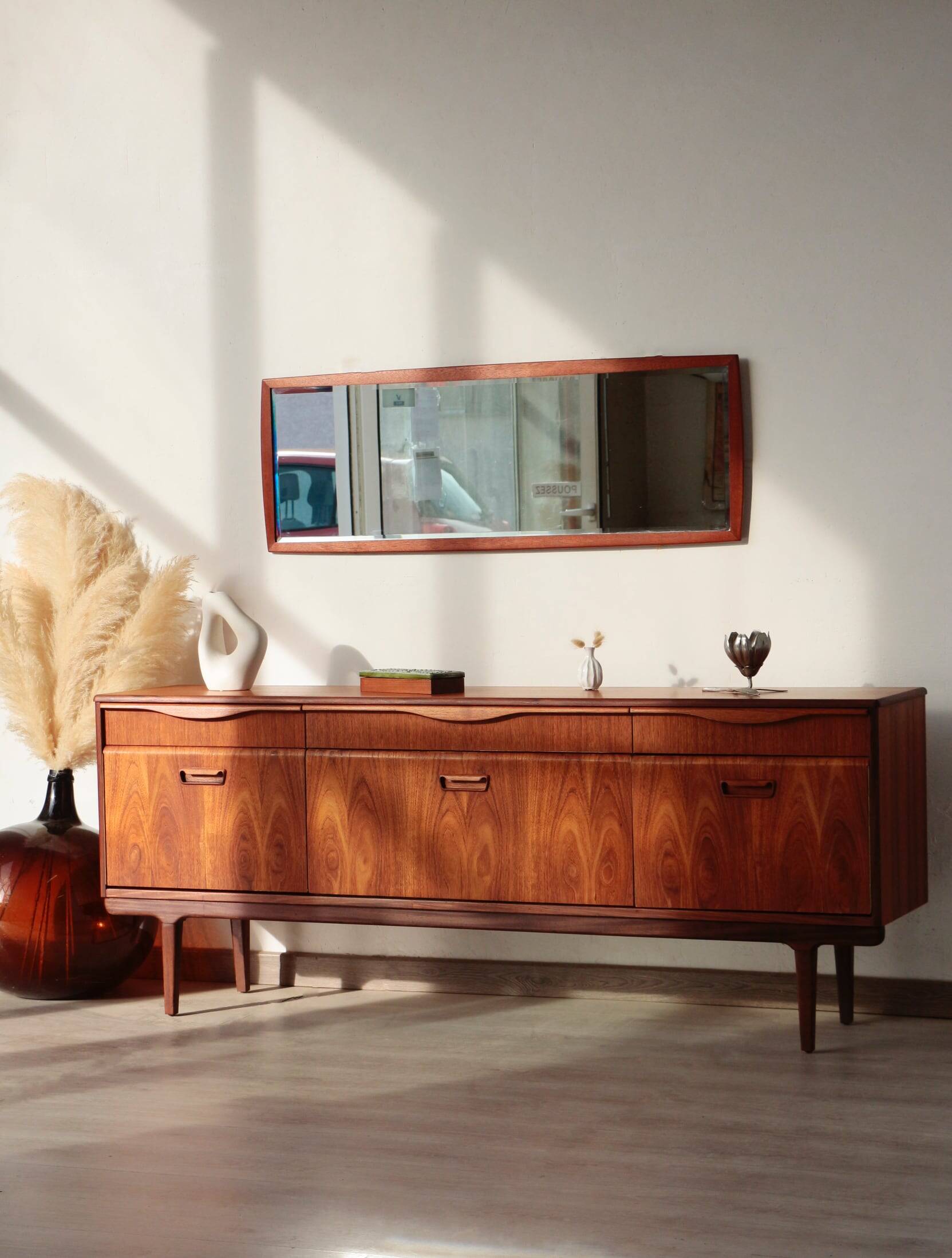 Scandinavian teak sideboard from the 1960s – vintage Scandinavian furniture