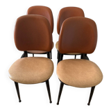 Baumann Pegasus chairs from the 60s (X4)