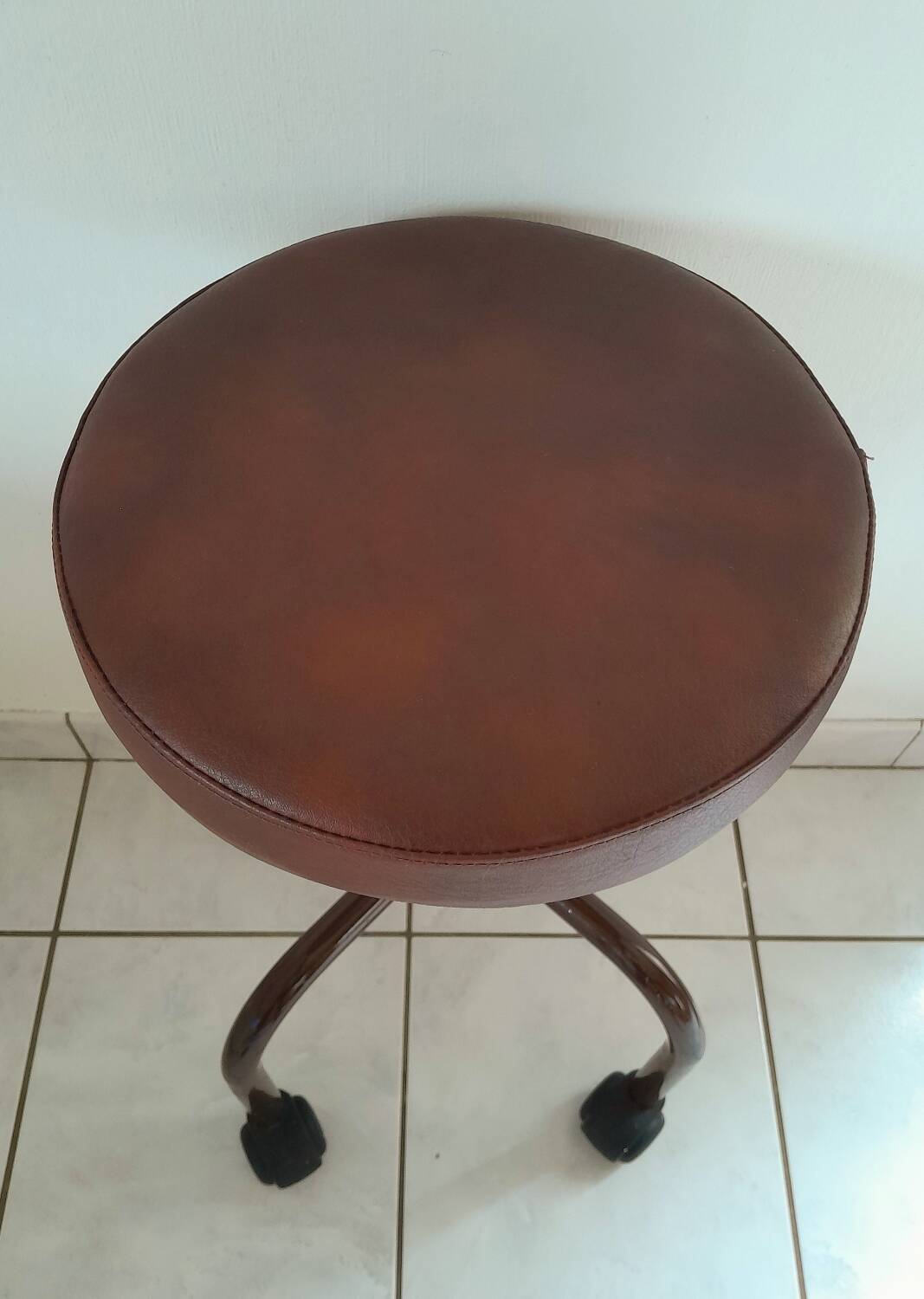 Vintage brown stool