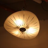 Mid-century Glass Pendant/  Inva Litoměřice,1970‘s.