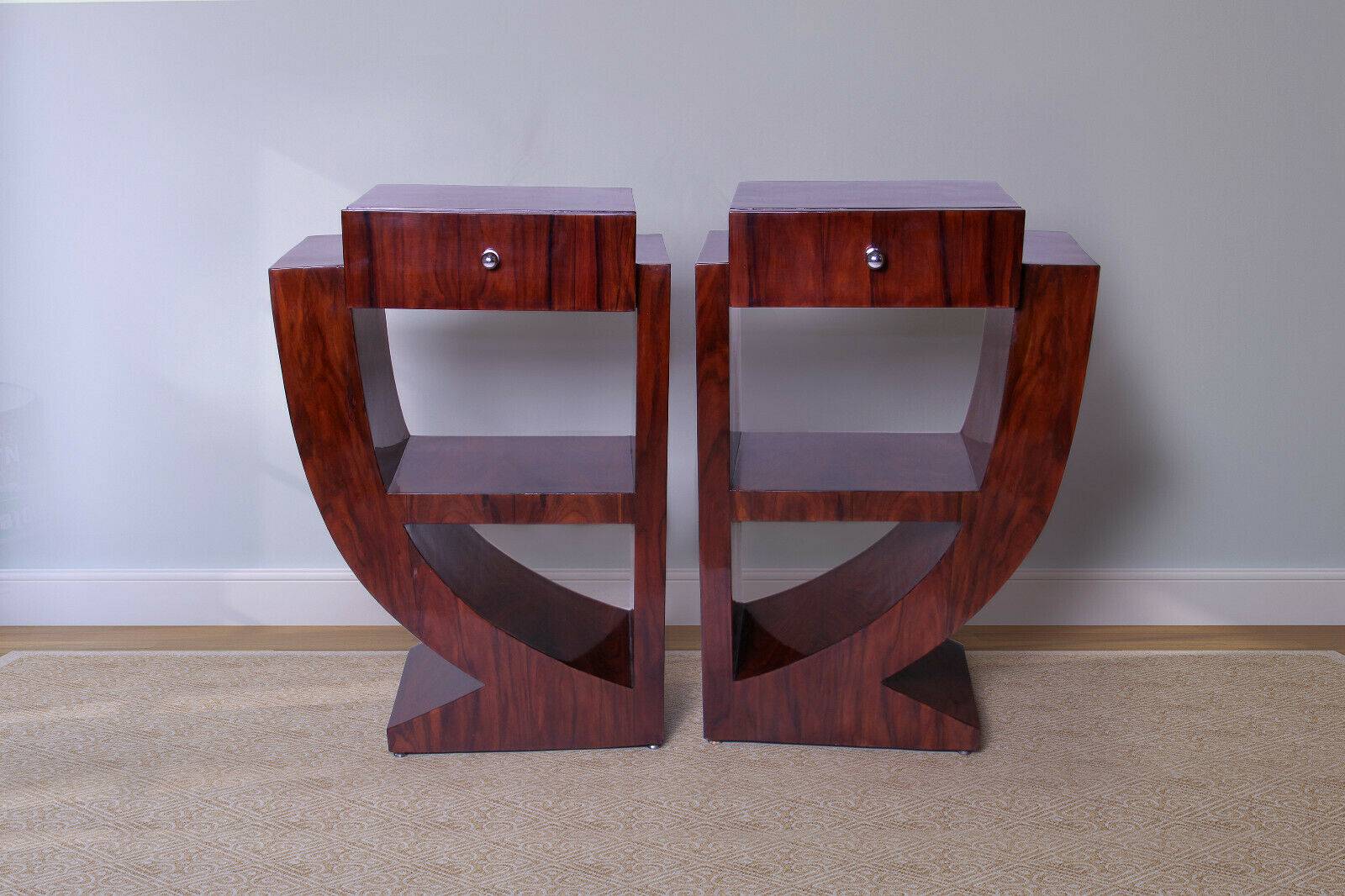 Art Deco bedside tables