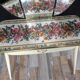 Hairdresser of the 50s and 60s with triptych mirror