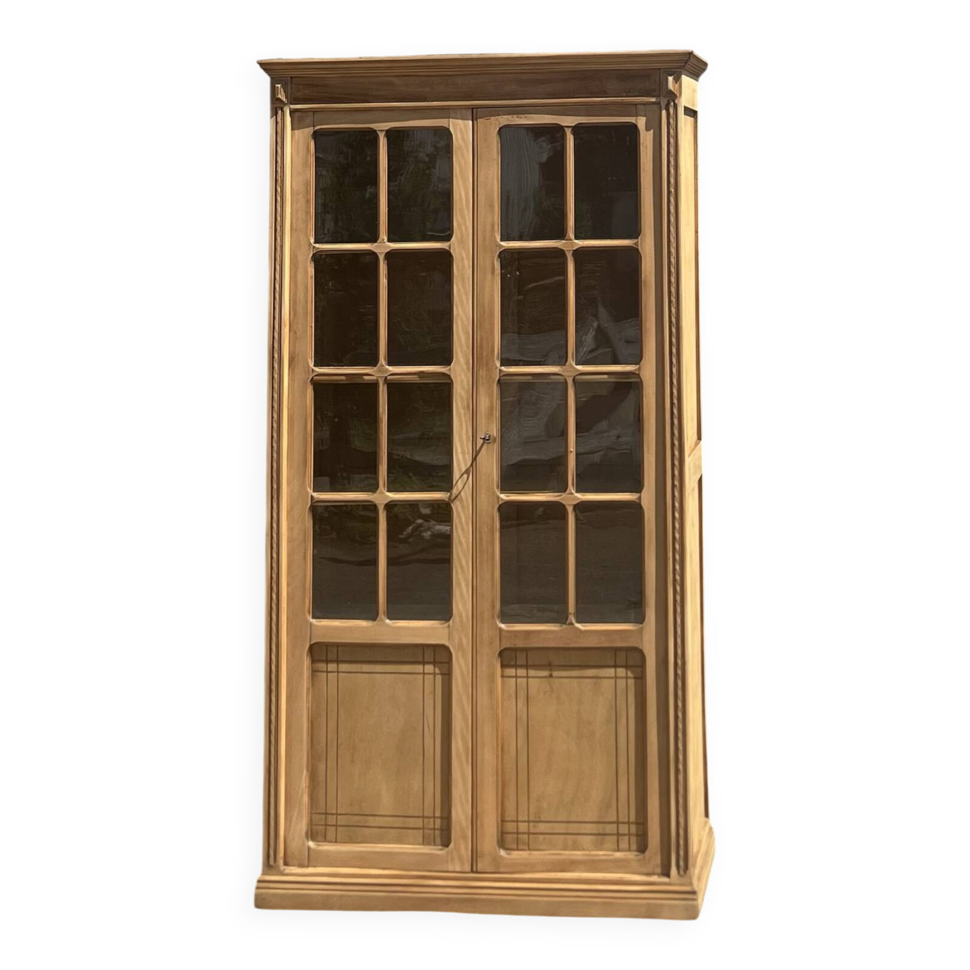 Old Parisian wooden dresser - bookshelf