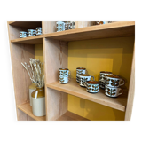 Raw wood shelf