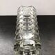 Old vase glass moulded grand vintage model