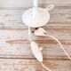 Lampe champignon en métal
