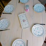 6 Limoges porcelain plates