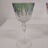 Verres à pied colorées