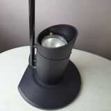 Lampe de bureau en plastique vintage jaune noir 80s