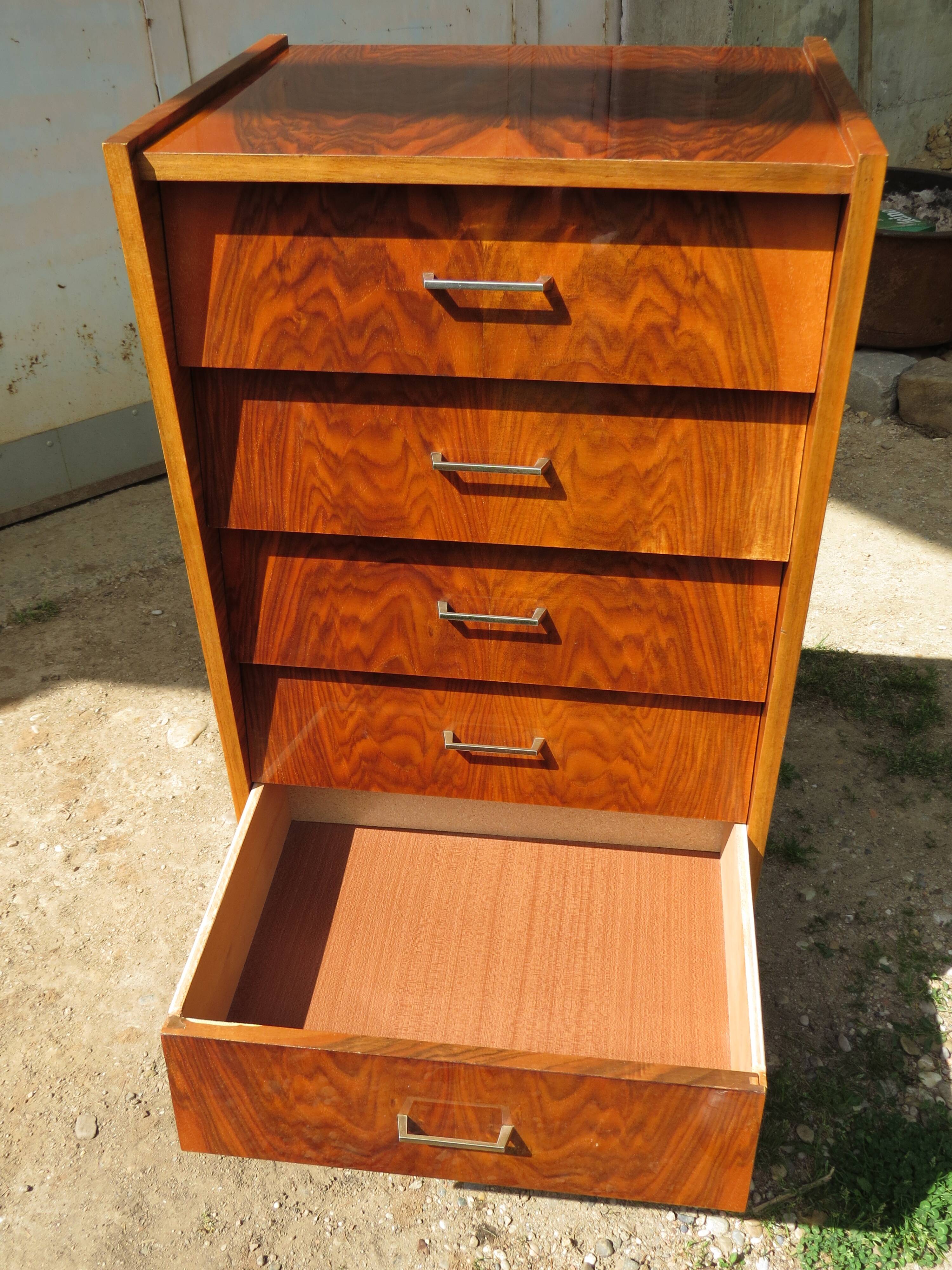 60's rosewood chiffonier