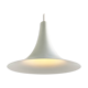 White vintage witch hat / trumpet hanging lamp