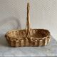 Petit panier osier beige