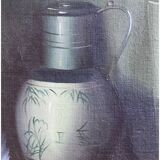 Nature morte Frank Lean violon