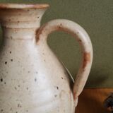 Vallauris pitcher in vintage sandstone