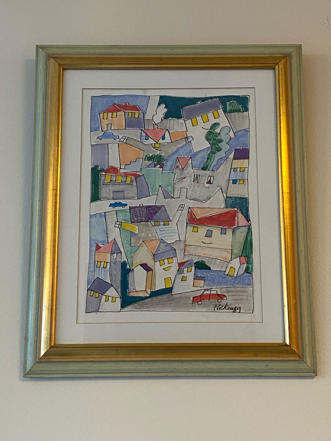 Painting by Paul Fickinger