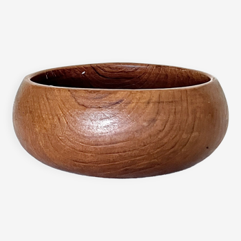 Little teak wood bowl / Scandinavian Japandi
