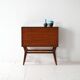 Commode suédoise en acajou, années 1950-60