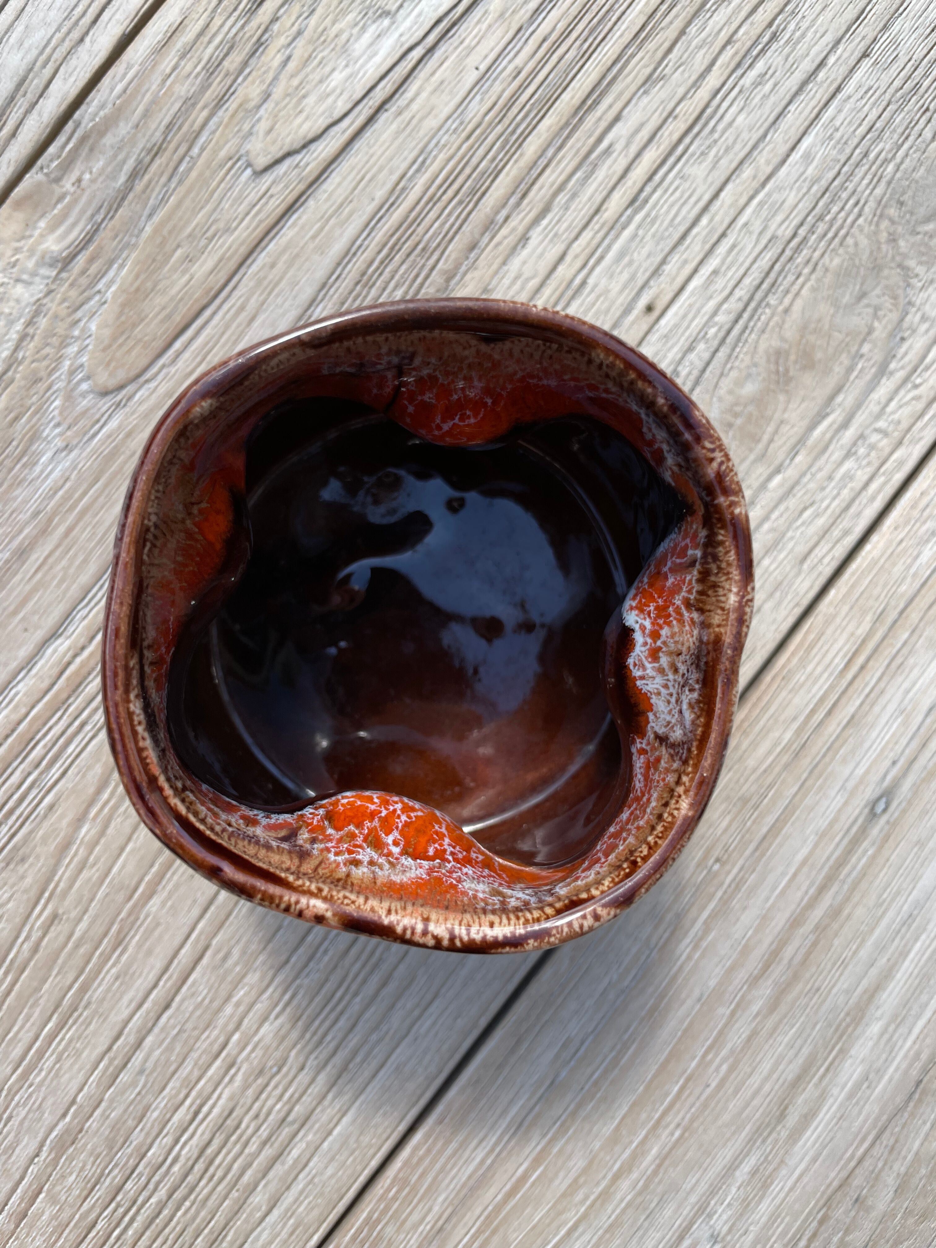 Crumpled pot Vallauris