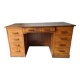 Old solid wood desk