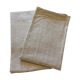 Old country sheet in large linen canvas