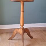 Guéridon bois massif