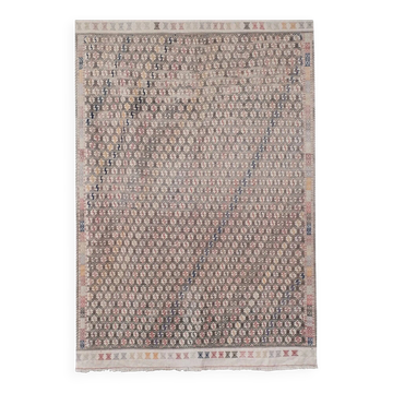 Vintage Turkish kilim, handwoven, 180x255 cm.