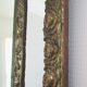 Repulsed brass parecloses mirror early 20th 36 cm x 66 cm