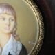 Miniature signed Hil hand painted mid-20th century Prince Adolphe