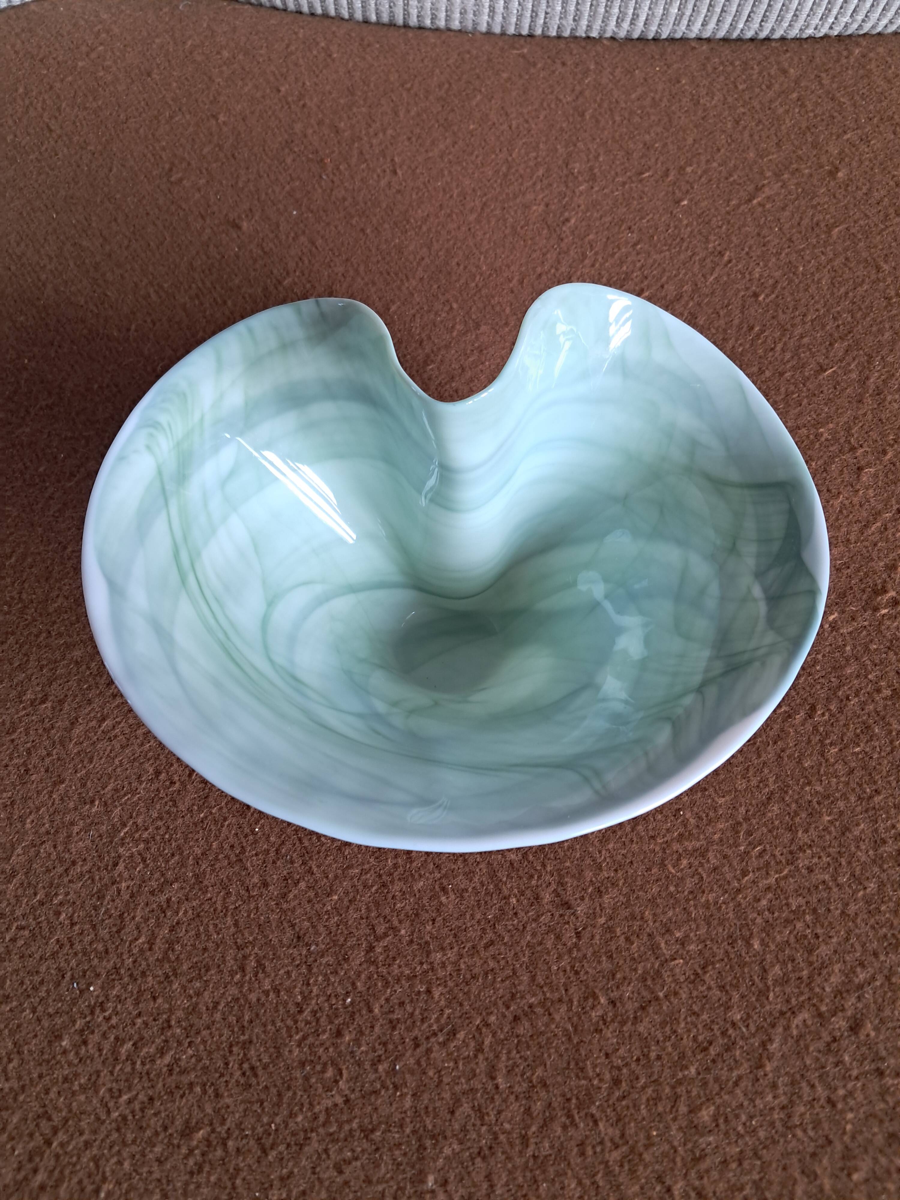 Very original vintage opaline ceramics