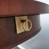 English regency oval table from 6 to 12 guests