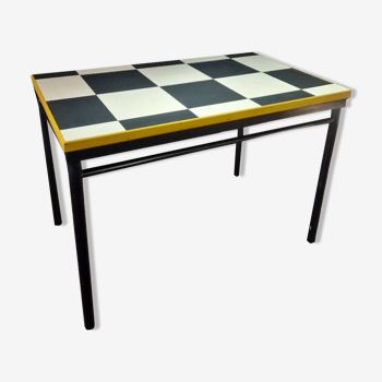 Designer table in the style of Le Corbusier