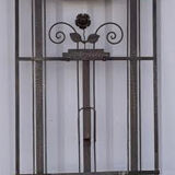 Wrought iron cloakroom