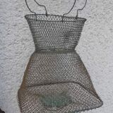 Vintage iron basket