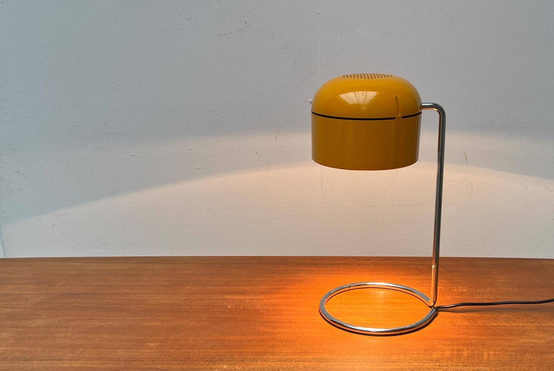 German space age table lamps from the mid-century by Arnold Berges for Staff Leuchten, 1970s, set of 2.