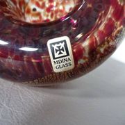 Maltese Glass Ashtrays from Mdina, 1960s, Set of 2