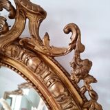 Old oval mirror 88x55cm
