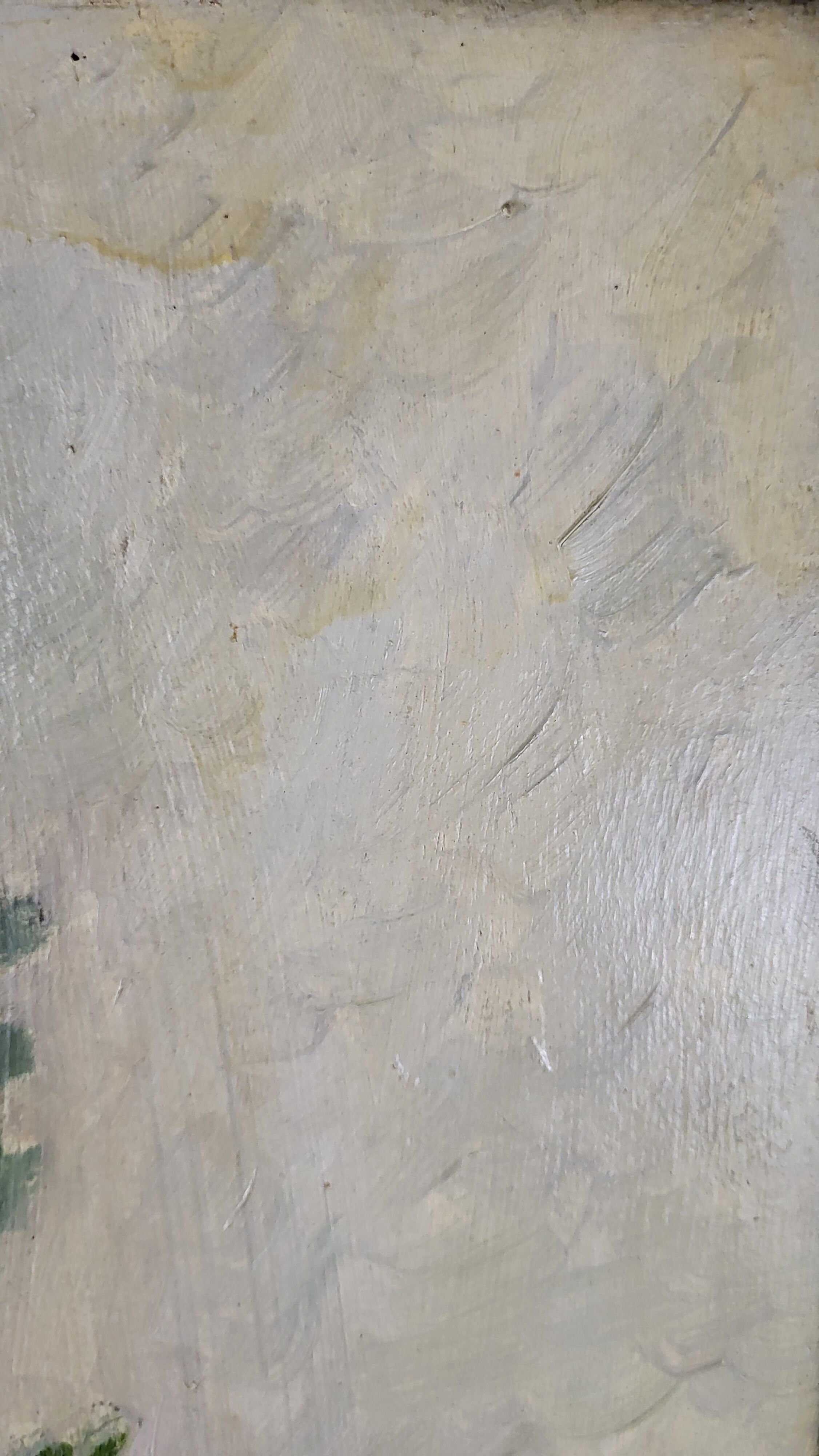 Table Bouquet Oil on isorel