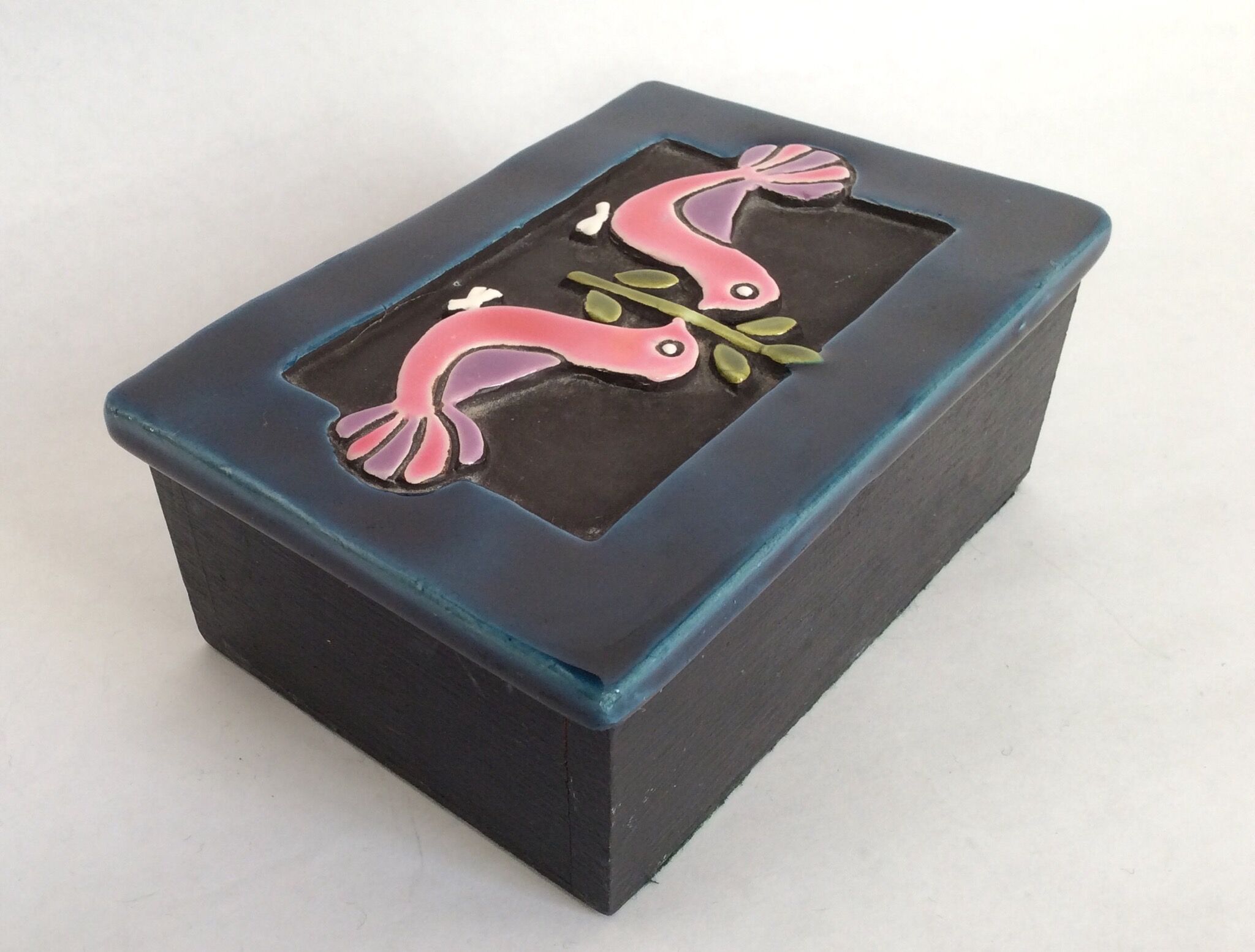Ceramic box, 60s
