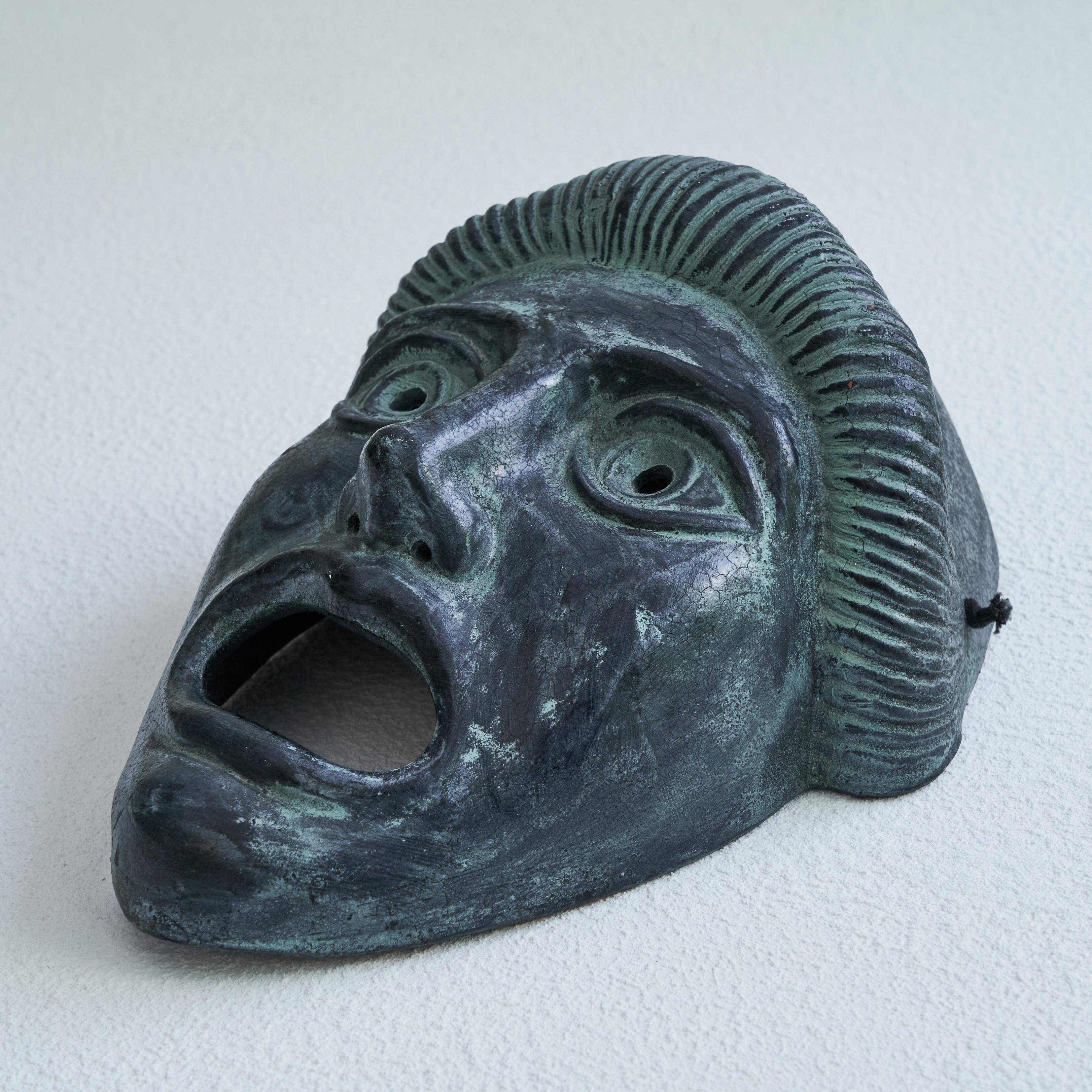 Mid-century Greek decorative mask