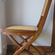 Classic folding chair solid wood made in France