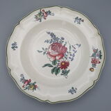 Série de 5 assiettes creuses Villeroy et Boch décor Mettlach fleurs