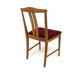 Set of 6 Scandinavian walnut chairs, Sweden, 1960