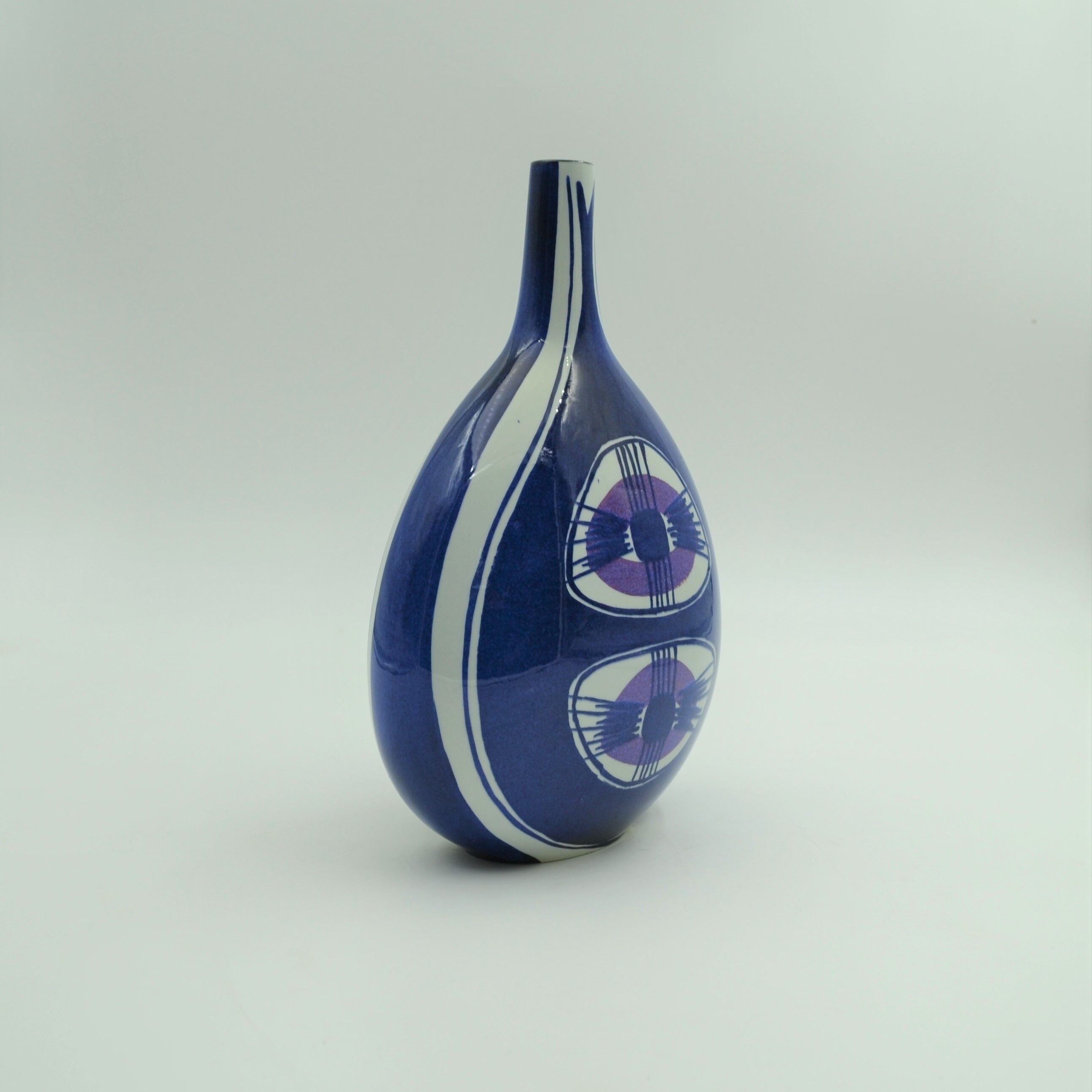 Tenera series earthenware vase by Inge-Lise Koefoed for Royal Copenhagen