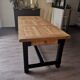 Solid oak farmhouse table