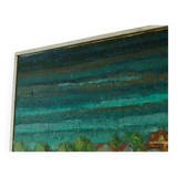 Oil on canvas "View" by Alvar Andersson