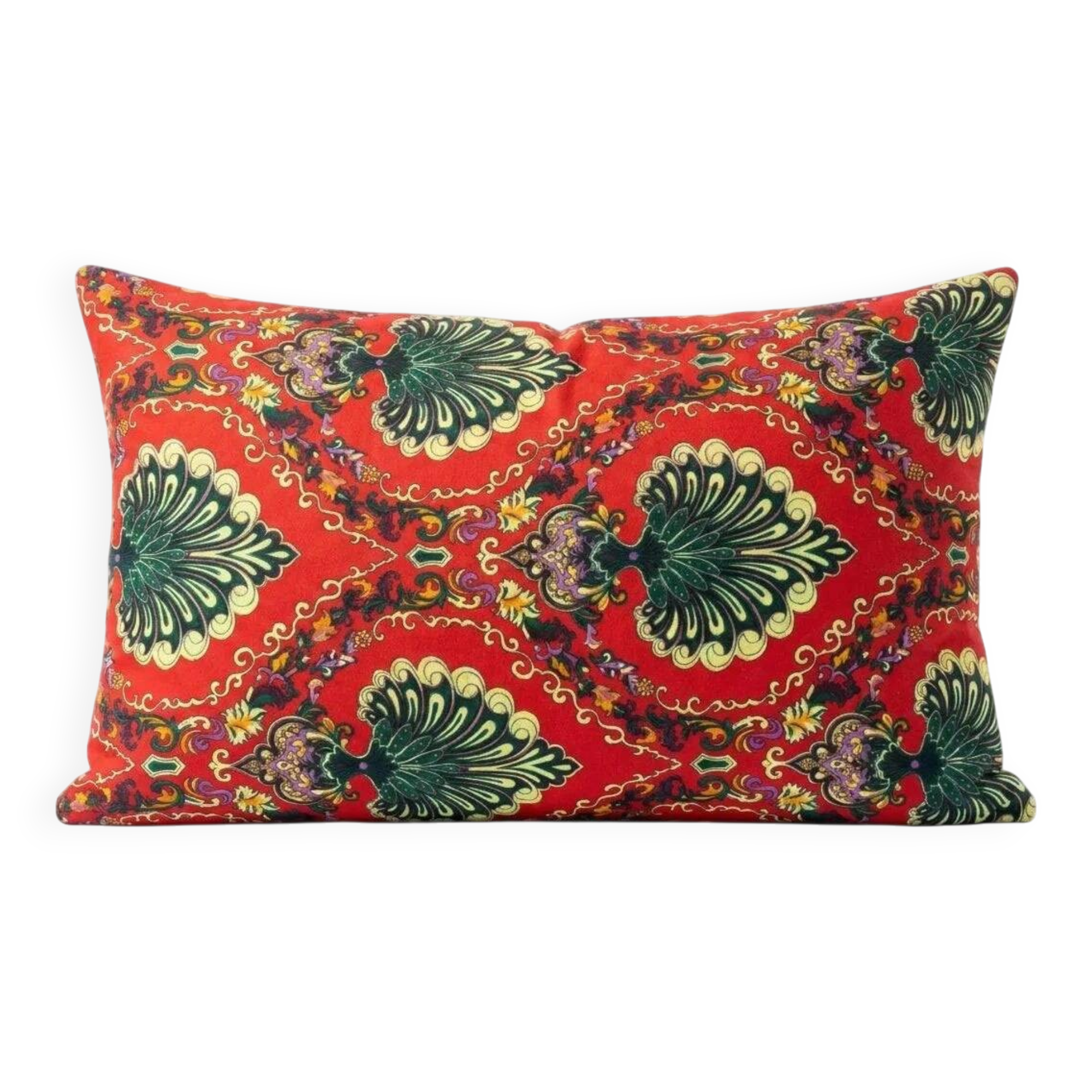 Vintage velvet cushion cover 38x58 cm