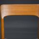 Danish Teak Dining Chair with Wicker by Henning Kjaernulf for Koruo Stolefabrik, 1960s